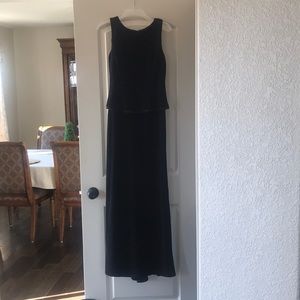 🖤 Scott McClintock perfect black sparkle gown